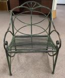 Metal Decorative Arm Chair