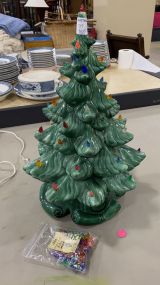 Vintage Ceramic Christmas Tree