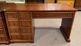 Bombay Cherry Kneehole Desk