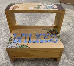 Wilkes Two Step Childs Bed Step