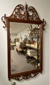 Baker Furniture Co. Chippendale Style Wall Mirror