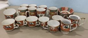 Japanese Imari Style Porcelain Set