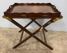 Vintage Baker Furniture Co. Tray and Stand