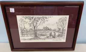 Ducks Unlimited Edition Drawing Print