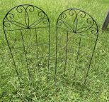 Two Metal Vine Trellis