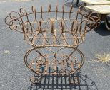 Weathered Iron Planter