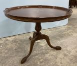 Mahogany Pedestal Round Table