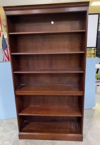 Large Cherry Finish Bookcase