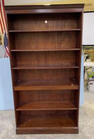 Large Cherry Finish Bookcase