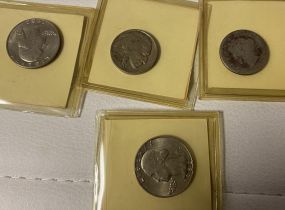 V. Nickel, Washington, and Buffalo Nickel