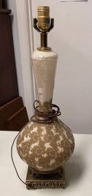 Vintage Glass Vase lamp