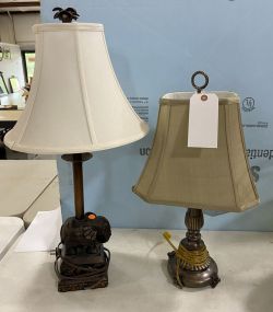 Two Decorative Table Lamps