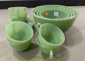 Jadeite Cookware Pieces