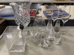 Collection of Crystal Glassware