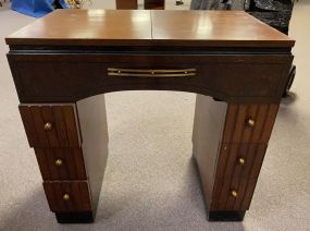 Vintage Art Deco Sewing Cabinet