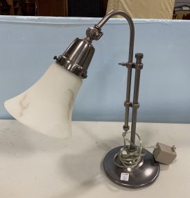 Modern Silver Color Desk Lamp