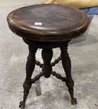 Antique Piano Stool