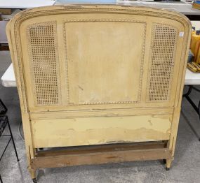 Antique French Style Twin Bed