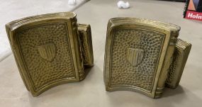 Pair of Brass Bookends