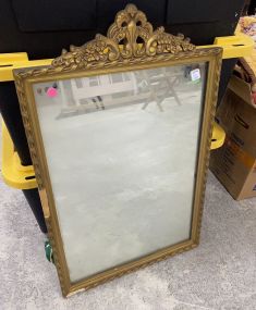 Vintage Gold Gilt Wood Framed Mirror