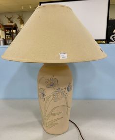 Ceramic Tall Vase Lamp