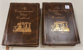 Two Congressional Club Cookbooks