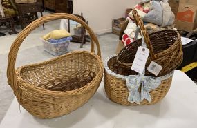 Four Decorative Baskets