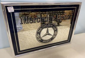 Mercedes Benz Club Advertising Mirror