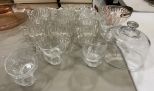 Group of Vintage Glass Punch Cups