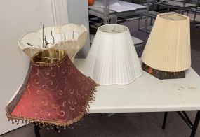 Group of Five Lamp Shades