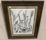 James Broadway Corn Print