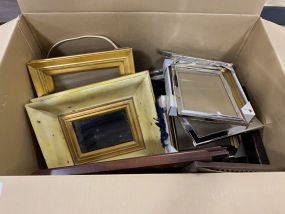 Box Lot of Picture Frames