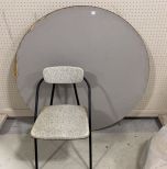 Fold Out Round Table and Chair