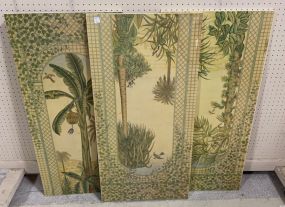 Three Decorative Wall Panels