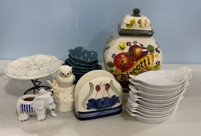 Group of Pottery Pieces