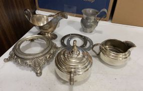 Assorted Group of Silver Plate Pieces