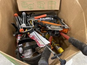 Box Lot of Loose Hand Tools