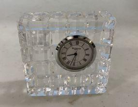 Waterford Crystal Desk Clock