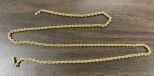 Marked 14k Gold Necklace