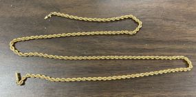 Marked 14k Gold Necklace