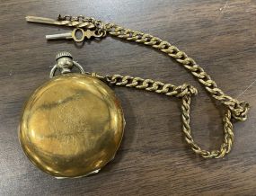 Arnold London Jeweled Size 18 Pocket Watch