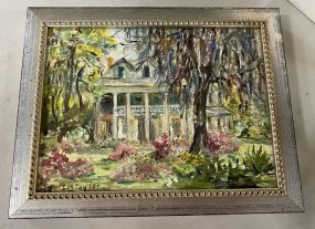 Lady Mary Taylor Painting of House