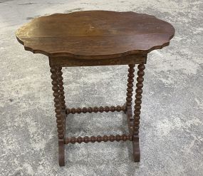 Spindle Antique Parlor Table