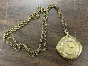 Bulova Swiss Watch and Chain