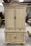 Thomasville Blonde TV Armoire