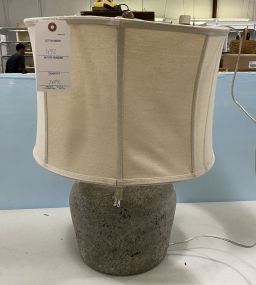 Pottery Style Vase Table Lamp