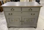 Painted Antique Buffett