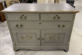 Painted Antique Buffett