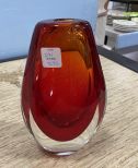 Giuliano Tosi Art Glass Vase