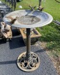 Metal Outdoor Bird Bath